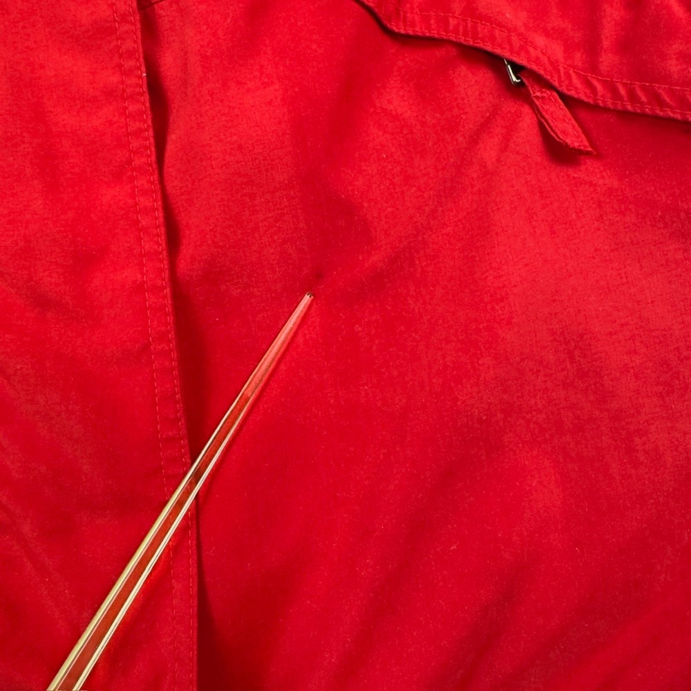 Vintage Forecaster of Boston Red Parka Jacket Women's L‎ Hooded Korea 80s 90s - Picture 9 of 14